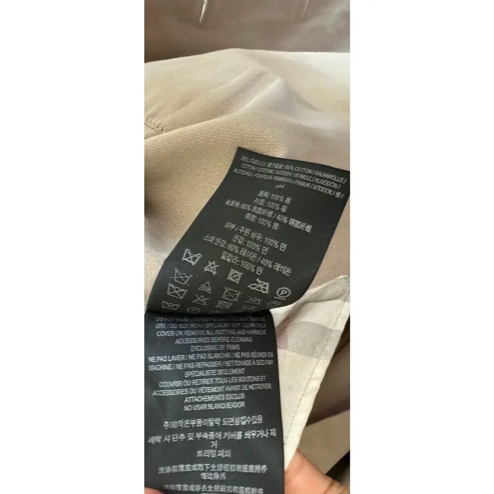 Burberry Mens Balmacaan Car Coat (Made in England; Size M)